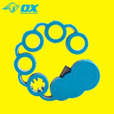 OX Tools OX-P563355 Pro POLYZIP Flex C2 Cutter Nullspäne - 25 - 55 mm