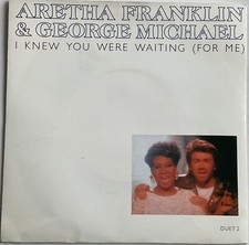 Aretha Franklin & George Michael - I Knew You Were Waiting - 7” Vinyl Single