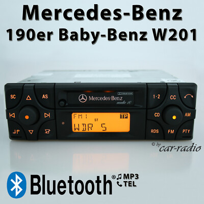 Genuine Mercedes W201 Radio Audio 10 BE3200 Bluetooth Radio MP3 190 Series Baby Benz