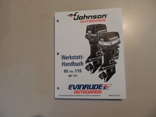 Werkstatthandbuch Johnson Evinrude Außenborder 1995 85 88 90 100 112 115 PS 90CV