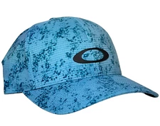 Oakley Cap Digi Sand Camo Arctic Teal Ellipse Curved Brim Hat Wicking Sweatband
