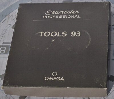 Introvable Omega Seamaster Kit Werkzeuge Öffnungen Gehäuse Tools 93 Vintage Neu