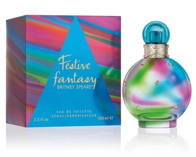 ブリトニースピアーズ　フェスティブ ファンタジー オードトワレ 100ml FESTIVE FANTASY by Britney Spears for Women Eau De Toilette Spray
