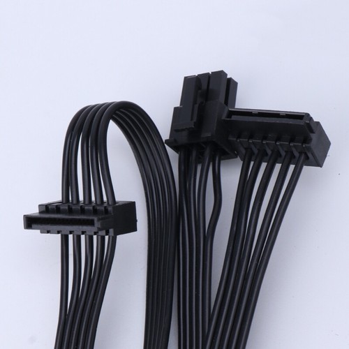 PCIe 6Pin Male to 4 Power Supply Cable for RM550x RM650x RM750x RM850x - Afbeelding 3 van 8