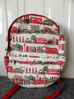 Cath Kidston Kids Backpack Bag London Soldiers, Red Double Decker