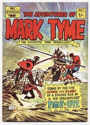 THE ADVENTURES OF MARK TYME #2 ALL ORIGINAL COMIC JOHN SPENCER LEE BRITON 1967