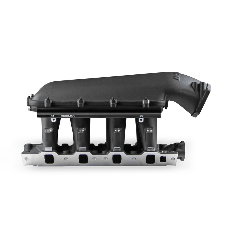 Holley Intake Manifold 300272BK; HiRam Black Aluminum for Ford 289/