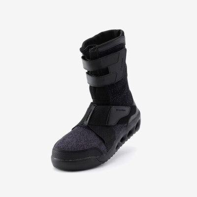 Marugo Work shoes Mandom Knit High#004 toecap Black Sizes 24.5-28cm
