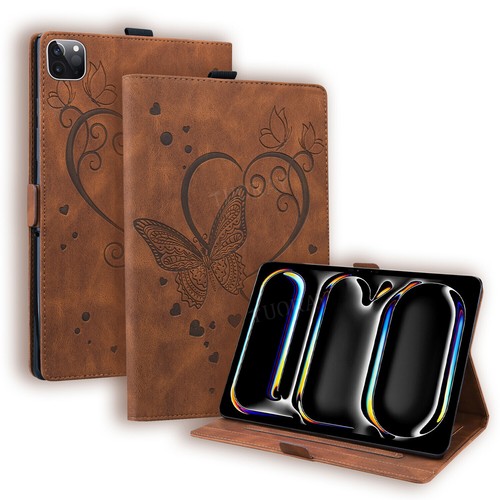 For 2024 iPad Air 11" 13" / Pro 11" 13" 5/6/7/8/9/10th Tablet Leather Case Cover - Picture 4 of 77