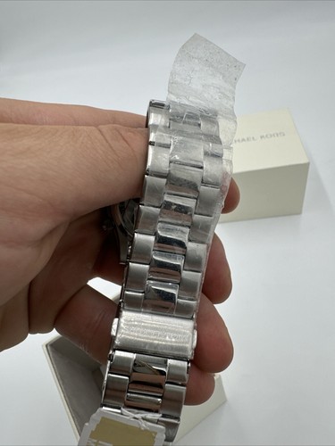 Michael Kors Zirconia Quartz Watch Analog Stainless Steel Mk-8910 New, Scratches - Picture 7 of 11