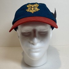 Harry Potter Hat Cap Snapback Adjustable Two Tone Hogwarts Blue Red