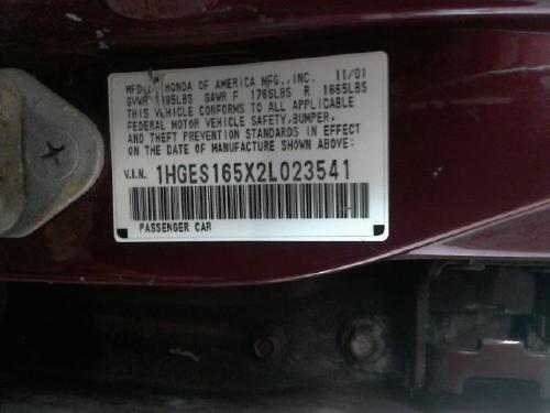 Spindle Knuckle Front HONDA CIVIC Right 01 02 -KC82 - Zdjęcie 6 z 6