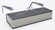 LINDBERG Eyeglasses 2012 135 K75 Spirit Titanium Rimless Gloss Dark Blue Squa...