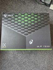 Xbox Series X 1TB Black Video Game Console With Controller Boxed