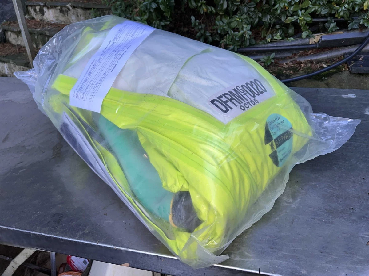 Respirex Tychem TK traje a prueba de gas química traje de protección protección respiratoria Gas Tight Suit