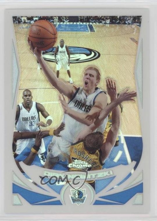 2004-05 Topps Chrome Refractor Dirk Nowitzki #41 HOF s7f
