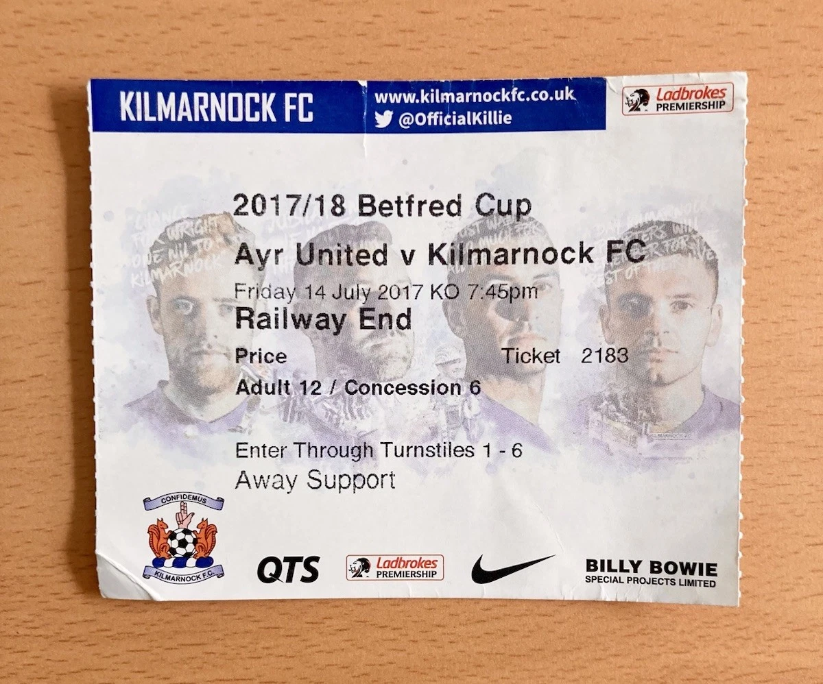 Billets Celtic vs Kilmarnock Premiership | FR