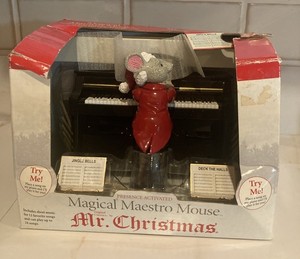 Maestro Mouse Mr Christmas | eBay