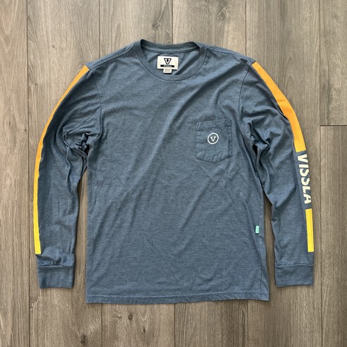 Vissla Langarmshirt Herren M Grau