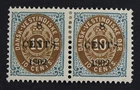 CKStamps: US Stamps Collection Danish West Indies Scott#25 25a Mint H OG