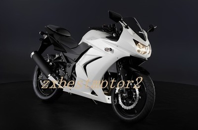 Unpainted White ABS Fairing Bodywork For Kawasaki Ninja 250R EX250