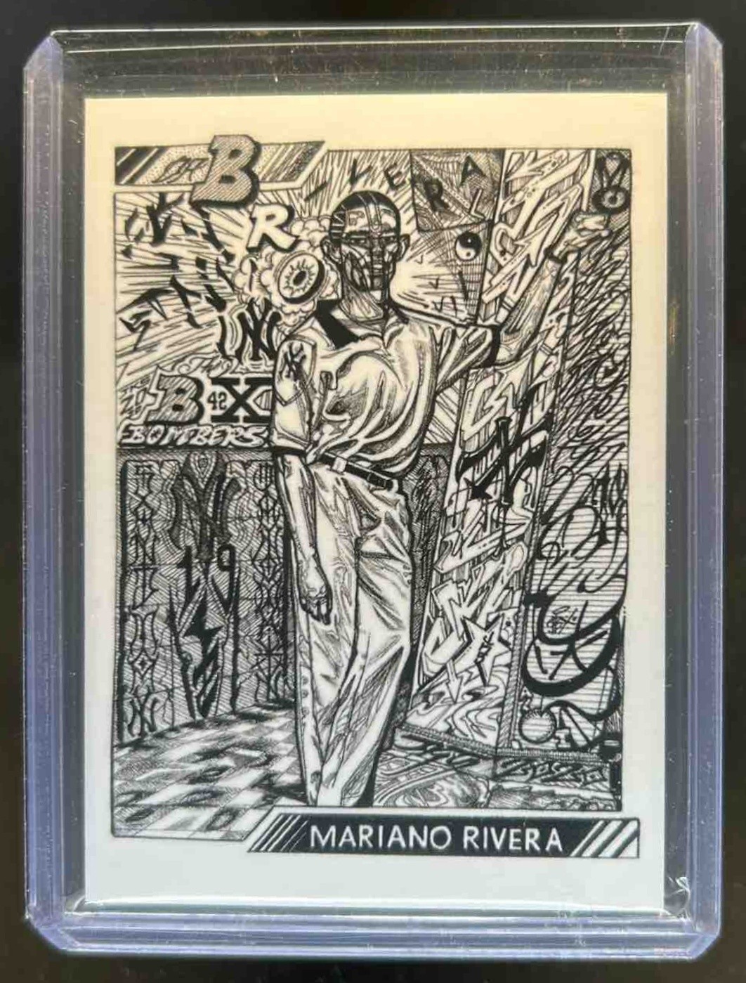 2020 Topps Project Mariano Rivera #91 Yankees