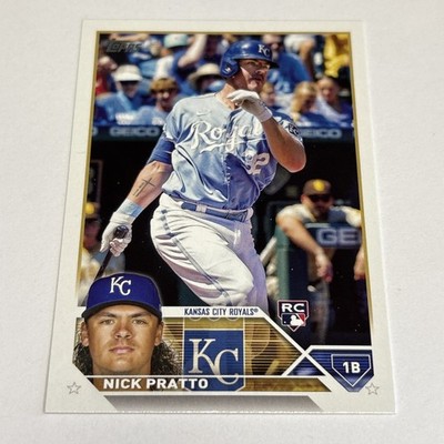 2023 Topps Series 1 - Nick Pratto #182 (RC) Kansas City Royals First Base