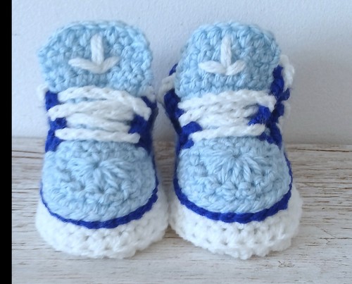 NEW BABY CROCHET SHOES TRAINERS SNEAKERS BOOTIES Boots BOOTS - 第 10/11 張圖片