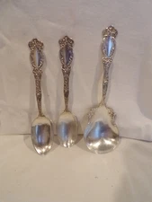 VTG Set of Three Serving Pieces 1905 Violet Rogers Oneida Flatware