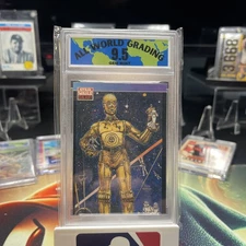 1993 TOPPS STAR WARS GALAXY NEW VISIONS  #111 JEAN 'MOEBIUS' GIRAUD LIGHT PLAY