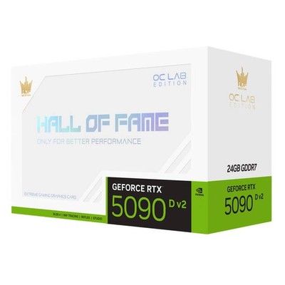 GALAXY GeForce RTX 5090 D v2 HOF OC LAB Plus-X Graphics Card