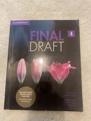 FINAL DRAFT LEVEL 4 Cambridge University Press; Student edition