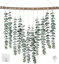 Sggvecsy 17.7   Eucalyptus Wall Hanging Artificial Eucalyptus Plant Color New
