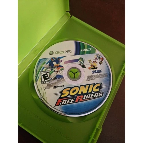 Sonic Free Riders (Xbox 360, 2010) Disc Only