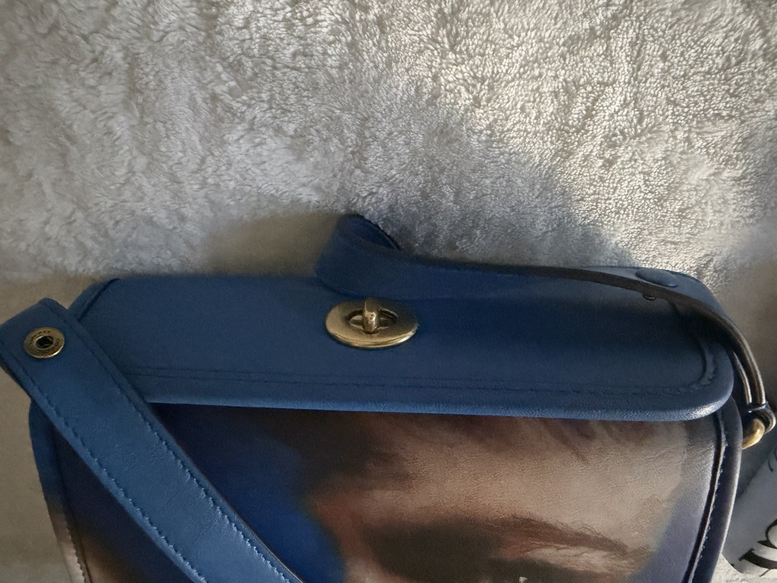 Extremely RARE Coach Turnlock Shoulder Bag Richard Bernstein LTD Michael J. Fox image 6