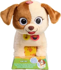 Sesame Street Walk & Wag Tango 8-Inch Interactive Plush Stuffed Animal Toy New