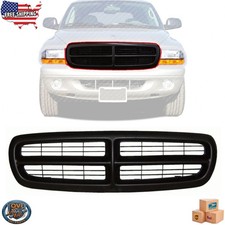 For 1998-2003 Dodge Durango 1997-2004 Dodge Dakota Front Grille Black Ch1200200