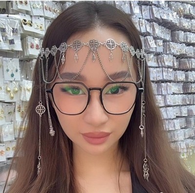 Tika on the head, jewelry alloy, without inserts