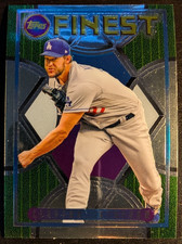 Clayton Kershaw 2022 Topps Finest Flashbacks #161 Los Angeles Dodgers R1N:177