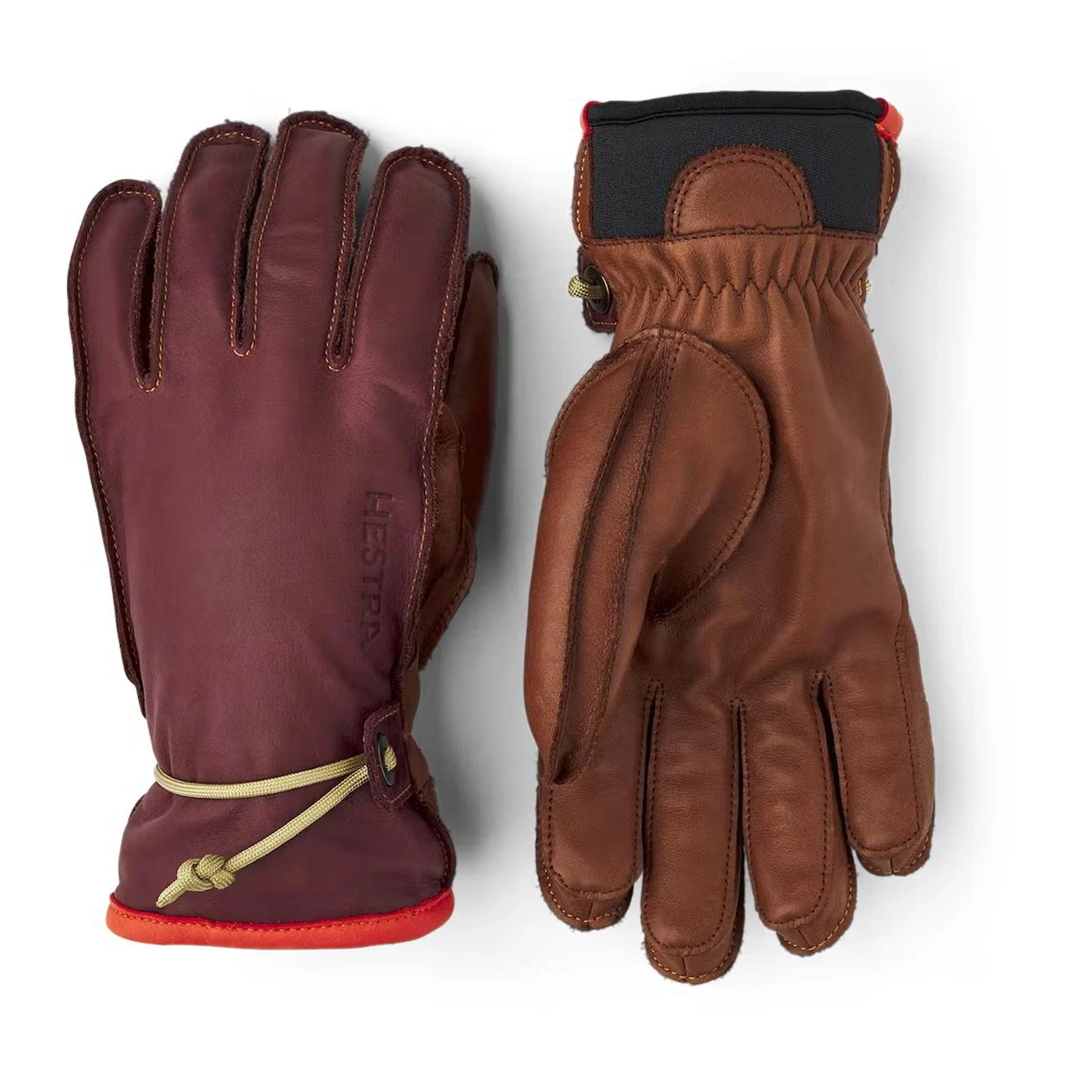 Hestra Wakayama Gloves in Bordeaux Leather