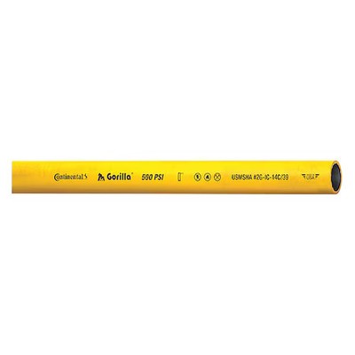 Continental Gor03850-50-G Air Hose, 3/8'' Id X 50 Ft., Yellow