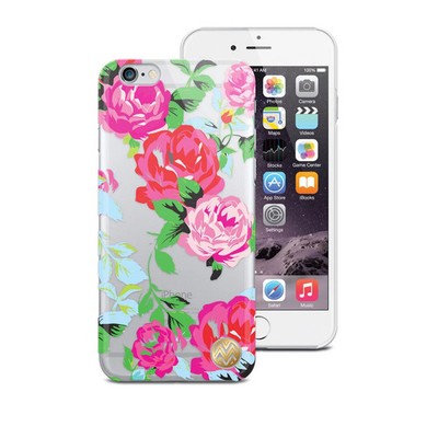 Macbeth Collection Flexible Clear Case For Iphone 6/ 6s - Clear Floral