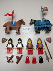 LEGO Castle Lot: Knights; Minifigures, Horses, Weapons, Barding CASTLE Lot# 613 — photo 1