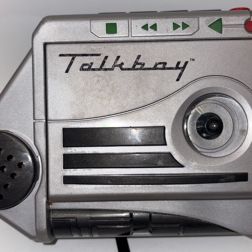Grabadora de casete Talkboy Tiger 1992 Home Alone 2 *Para piezas/Sin cubierta de batería* Foto 3 de 4