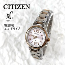 Citizen Radio-Controlled Solar xC H058-T016553 Analog Wristwatch