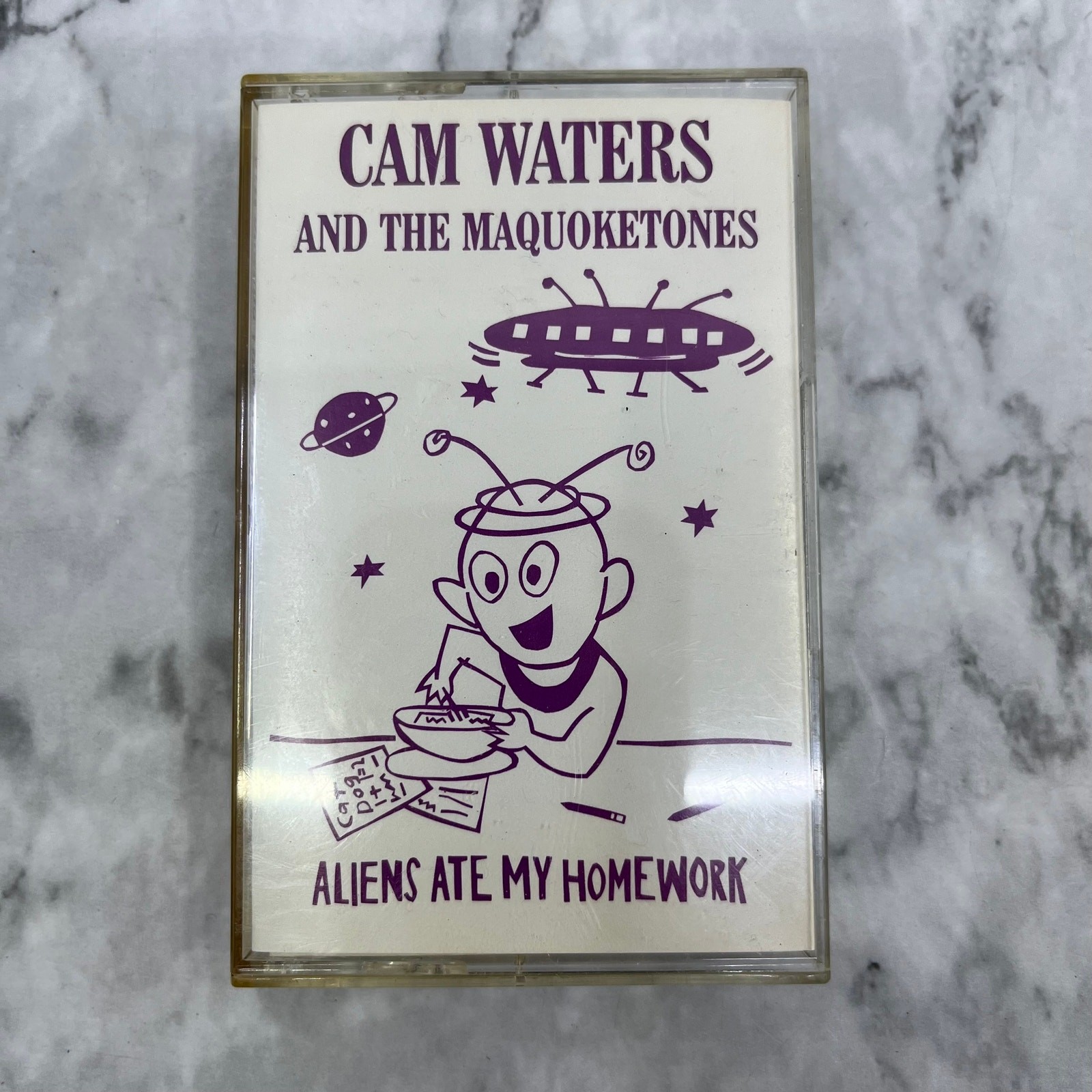 Cam Waters and the Maquoketones Aliens ate my Homework Red Wing Cassette TH1-30