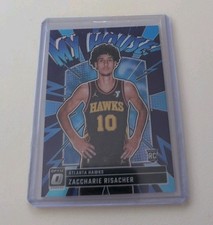 2024-25 Donruss Optic Zaccharie Risacher My House RC Purple #13 Hawks