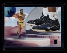 2024-25 Court Kings Basketball Bronny James Jr. #3 First Steps Sapphire /25