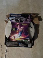 Slackers Kit Night Riderz 100-Inch Zipline with LED Lighted Seat  Trolley