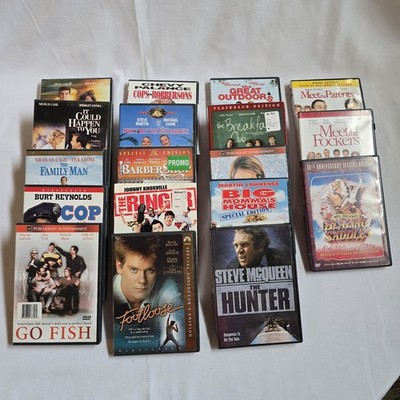 Lot of 18 Comedy DVDs Meet the Parents Blazing Saddles Footloose Big Momma